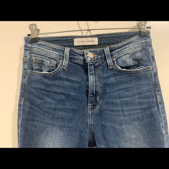 Flying Monkey Fort Mid Rise Ankle Skinny Jeans - Picture 4 of 5